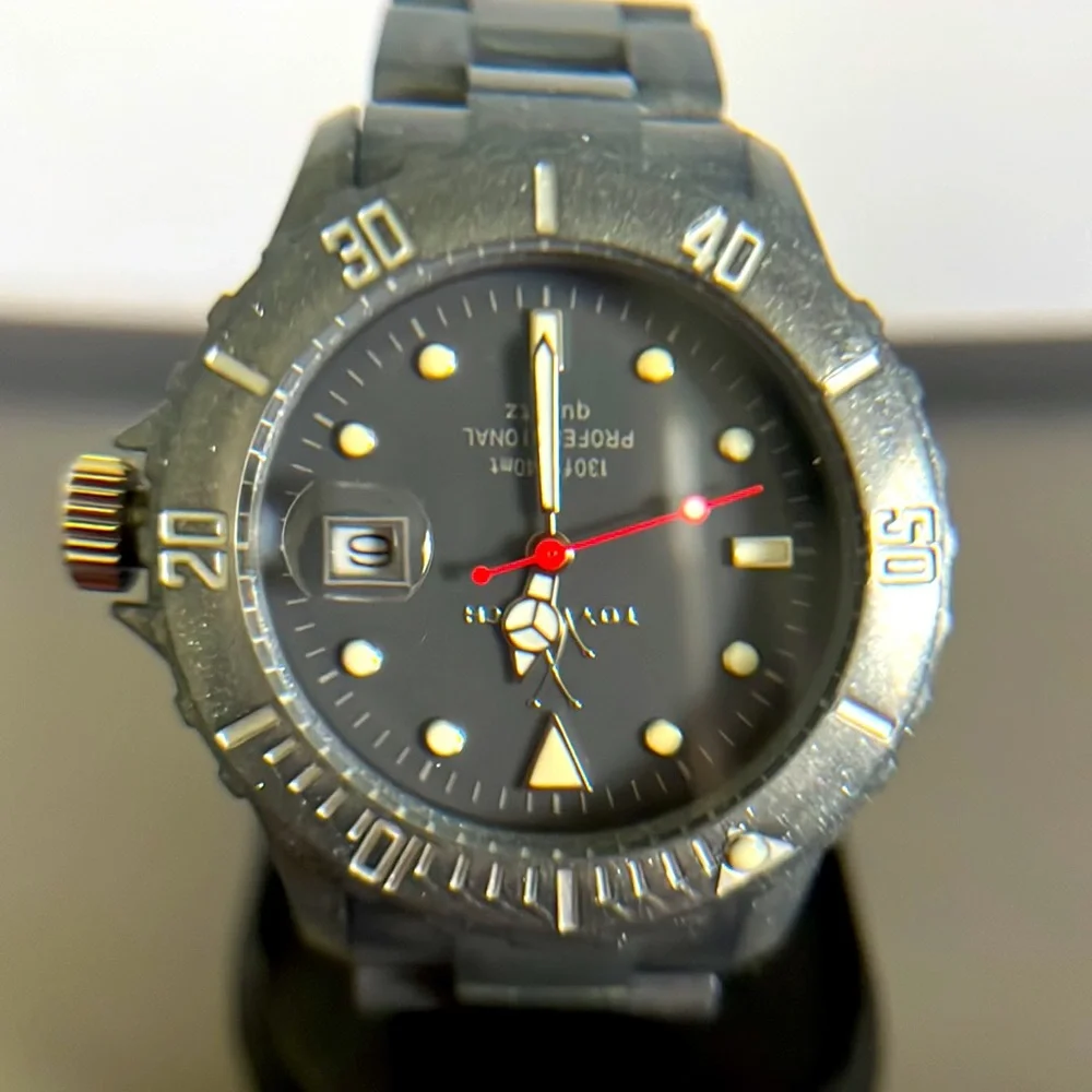 ToyWatch Gunmetal Plasteramic Unisex Watch